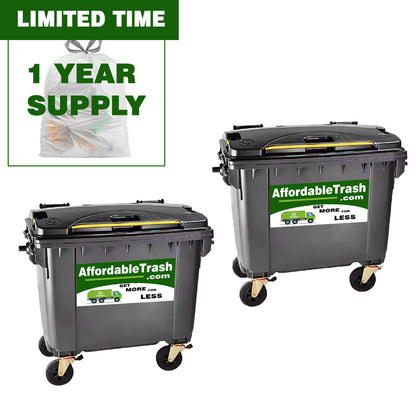 2 - 1.5 Yard Dumpster Service (G1)